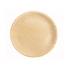 10″ (25 cm) Compostable Palm Leaf Shallow Round Plates
