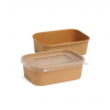 650ml Rectangular Kraft Bowl