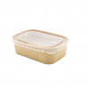 500ml Rectangular Kraft Bowl