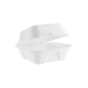 6 x 6 Bagasse Burger Box