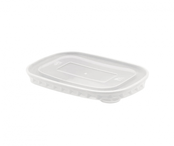 RectangularKraftBowlPPLid (1) Rectangular Kraft Bowl PP Lid