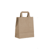 SOSBagsS (1) S.O.S Kraft Small Bags with Flat Handles