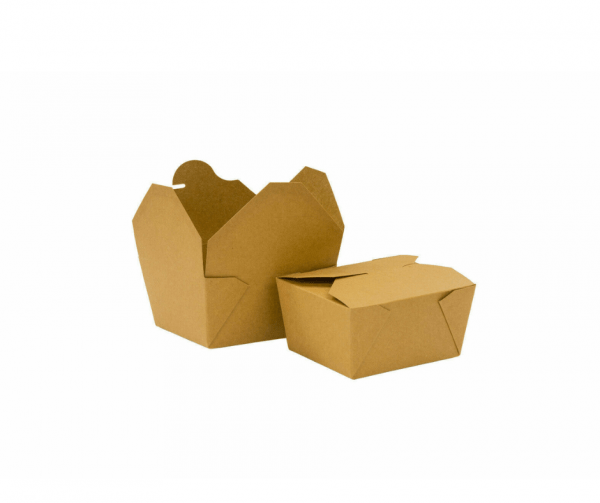 No 8 Kraft Deli leakproof food box