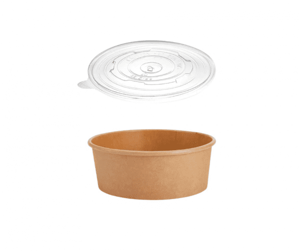 pp_lid (1) Kraft Food Bowl Clear PP Lid Fits - 500/750/1000ml
