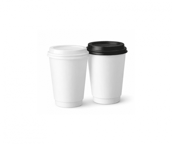 12oz double wall cup white (2) 12oz White Double Wall Coffee Cups | Recyclable UK