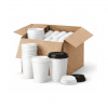 12oz double wall cup white (3) 12oz White Double Wall Coffee Cups | Recyclable UK