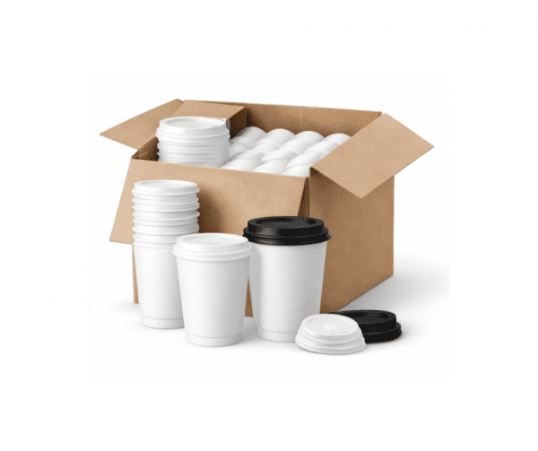 12oz double wall cup white (3) 12oz White Double Wall Coffee Cups | Recyclable UK