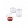 1oz Hinged Portion Pots with Lids