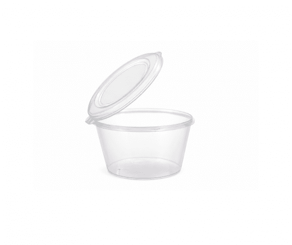 2oz Hinged Portion Pots with Lids