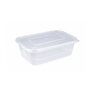 650 ML Microwavable food container with lid